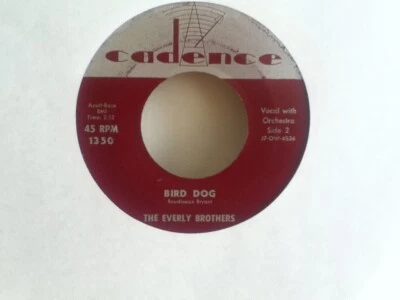 EVERLY   BROTHERS   45   SINGLE ,  BIRD  DOG  /  DEVOTED  TO  YOU - Image 1 of 2