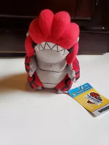 GROUDON Pokemon Center 2010 Stuffed Animal Plush Pokedoll 6" figure New Tag - Picture 1 of 6