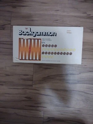 Vintage 1973 Whitman Backgammon Board Game #4832 Pre-owned Complete Instruction. - Image 1 of 4