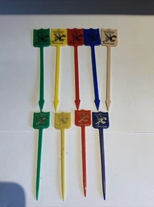 VTG San Francisco Drink Stirrers Cocktail Swizzle Sticks Lot Of 9 Free Shipping - Picture 1 of 5