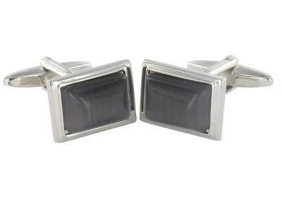 TEROON Manschettenknöpfe Katzenauge - Bild 1 von 2