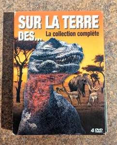 Sur la terre des dinosaures/Collection complète (4 DVD) french documentary land - Picture 1 of 10