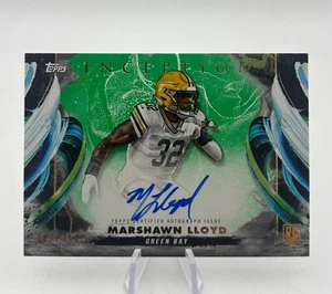 Topps Inception 2024 Marshawn Lloyd On Card Auto /150 Rookie - Picture 1 of 2