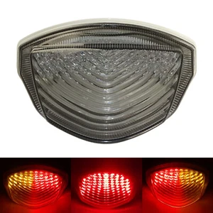 E-Mark Smoke Led Tail Turn Signals Light For SUZUKI GSXR1000 07-08 GSXS750 15-16 - Picture 1 of 7
