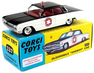 wonderful modelcar 1:45 OLDSMOBILE "SHERIFF" - black - ed. 2025 made in China - Picture 1 of 4