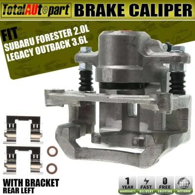 Pinza de freno con soporte trasero izquierdo para Subaru Forester Legacy Outback 26692AJ030 Foto 1 de 4