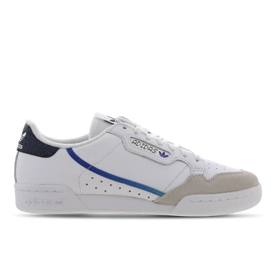 adidas Continental 80 - Men Shoes White-White-Blue Low Stock - Image 1 of 4