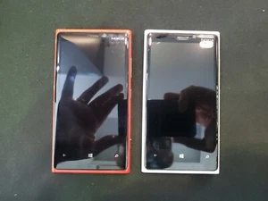 Lot of 2 Nokia Lumia 920 - 32GB Black (Rogers) Smartphone (U14) - Picture 1 of 2