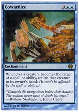 4x Cowardice ~ Near Mint 8th Edition Eighth MTG Magic x4 4 UltimateMTG Playset B