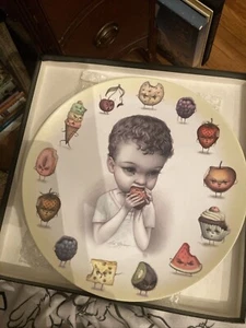 Mab Graves RANSOM Melamine Dinner Plate 10” Just One Bite - Picture 1 of 1