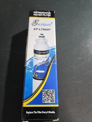 Excelpure EP LT800P Refrigerator Water Filter Fits LG & Kenmore Qty 1pc Sealed - Image 1 of 4
