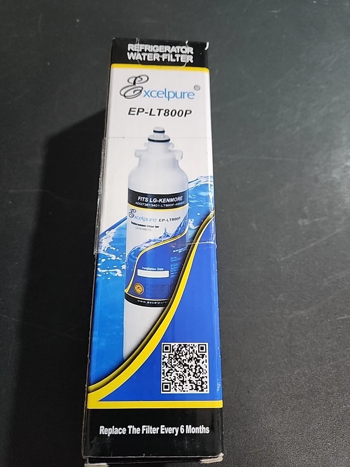 Excelpure EP LT800P Refrigerator Water Filter Fits LG & Kenmore Qty 1pc Sealed - Image 1 of 4