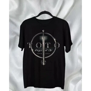 Camicia unisex NUOVA TOTO - Dogz of Oz - Tour 2024 nera tutte le taglie S-5Xl - Foto 1 di 6