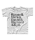 T-shirt bimbo Roger Nick David Richard & Syd vintage wish you were here