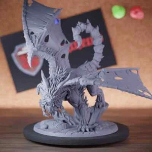 Mountain Manticore Miniatur Monster Mini Dungeons and Dragons DnD 5e TTRPG - Bild 1 von 8