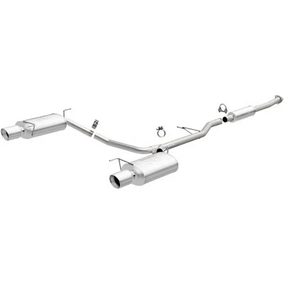 Sistema trasero gato de acero inoxidable MagnaFlow 15640 Street Series para Honda Accord 1998-02 Foto 1 de 4