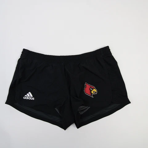Louisville Cardinals adidas Climalite Running Short Women's Black New Cover