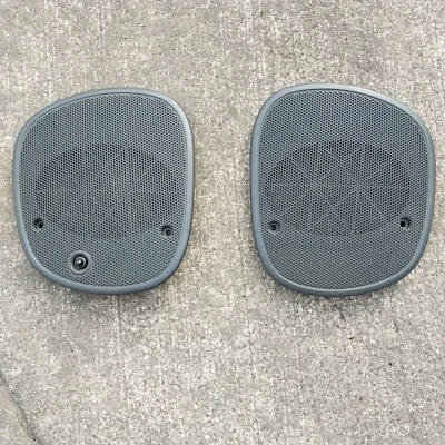 98-05 Chevy S-10 Blazer GMC Jimmy Sonoma Dark GrayDash Speaker Grille Cover Pair - Image 1 of 4