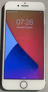 APPLE IPHONE 7 32GB ROSA BATTERIA NUOVA 100% PERDE IL SEGNALE PEZZI DI RICAMBIO - Foto 1 di 8