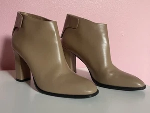 Via Spiga Mujer Botines Botas Cortas Talla 8.5 Aston Desert Cuero Italia - Imagen 1 de 10