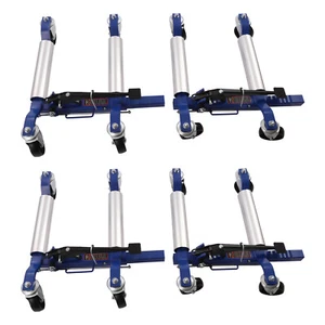 NEW Car Wheel Dolly Master Set with Ratchet wheel, Set of 4, 1300lb Capacity - Picture 1 of 10