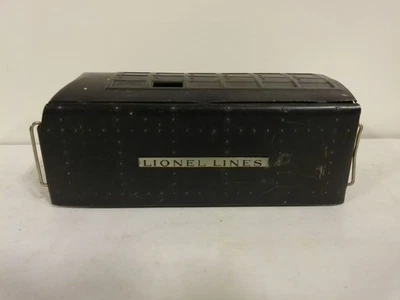 PREWAR LIONEL TIN SHELL WITH NICKEL TRIM FOR #265T OR 265W O GAUGE TENDER - Image 1 of 4