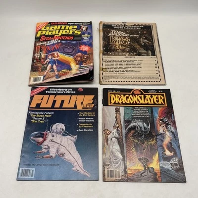 Vintage Four (4) Miscellaneous Magazine Lot! As Is!  - Image 1 of 4