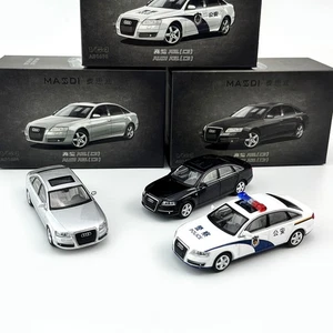 Masdi 1/64 Audi A6L C6 Modelo Coche Ornamento Souvenir Display - Imagen 1 de 25