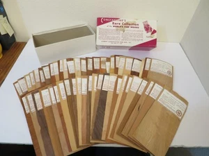 Vintage Albert Constantine & Son Inc Worlds Fine Wood Veneer Salesman Samples 50 - Picture 1 of 14