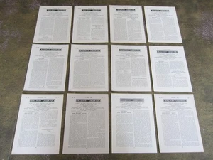 RAILWAY OBSERVER x12 1944 VOLUME XV ORIGINAL COMPLETE FULL SET RCTS - Picture 1 of 7