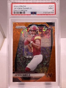 Prizm #347 Jayden Daniels Disco Prizm RC PSA 9 2024 - Imagen 1 de 2