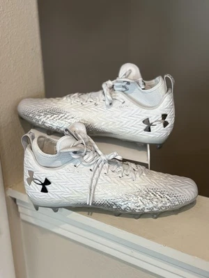Under Armour Spotlight Clone 3.0 MC Football 3026334-100 Men's Size 14 - Image 1 of 4