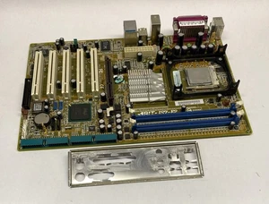 ABIT IS7-E2 Socket 478 (LGA478) Motherboard / System Board with CPU & Back Plate - Picture 1 of 4