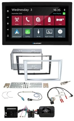 Blaupunkt DAB Bluetooth USB Lenkrad 2DIN Autoradio für Opel Zafira Astra H Corsa - Bild 1 von 4
