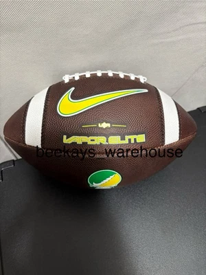 🦆🦆Nike Oregon Ducks “Grateful Ducks” Vapor Elite Official Game Ball🦆🦆 - Image 1 of 4