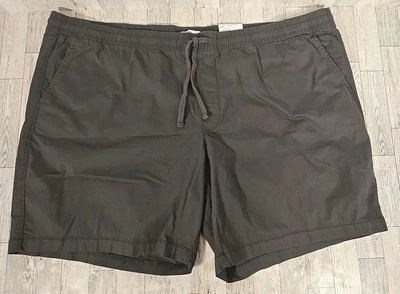 Pantalones Cortos Sonoma 4XB Pull On Gris Sobre la Rodilla Elastizados 9" Entrepierna Para Hombres NUEVO Foto 1 de 4