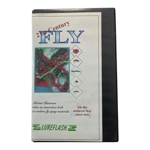 21st Century Fly Tying VHS Michael Patterson Lureflash Fishing Video 1995 - Imagen 1 de 3