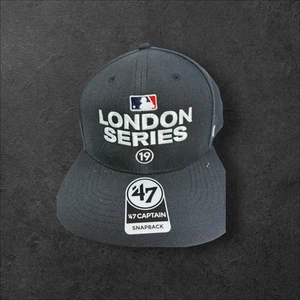 MLB World Tour London Series Hat Boston  Adjustable Cap 47 Captain - Picture 1 of 9