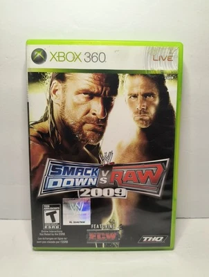 Xbox 360 – WWE SmackDown vs. Raw 2009 CIB VG - Image 1 of 3
