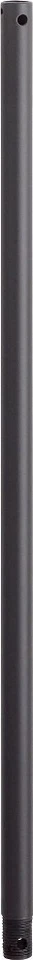 QUORUM LIGHTING Ceiling Fan Downrod for Use with Quorum Brand Fans-72 Inch Down Rod Length-Noir