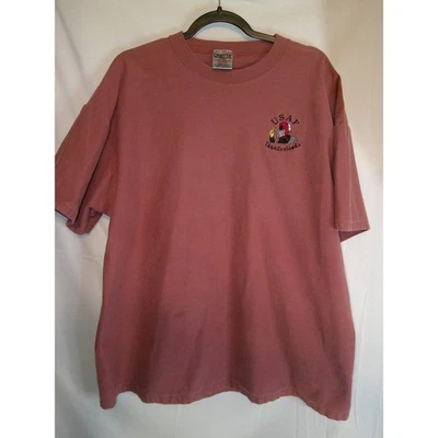 Camiseta Rara De Colección USAF Thunderbirds Oneita Peso Pesado Bordada Para Hombres XXL Foto 1 de 4