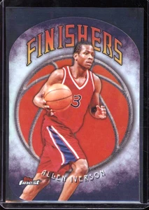 2024-25 Topps Finest Finisers Allen Iverson #F-7 rifrattore - Foto 1 di 2