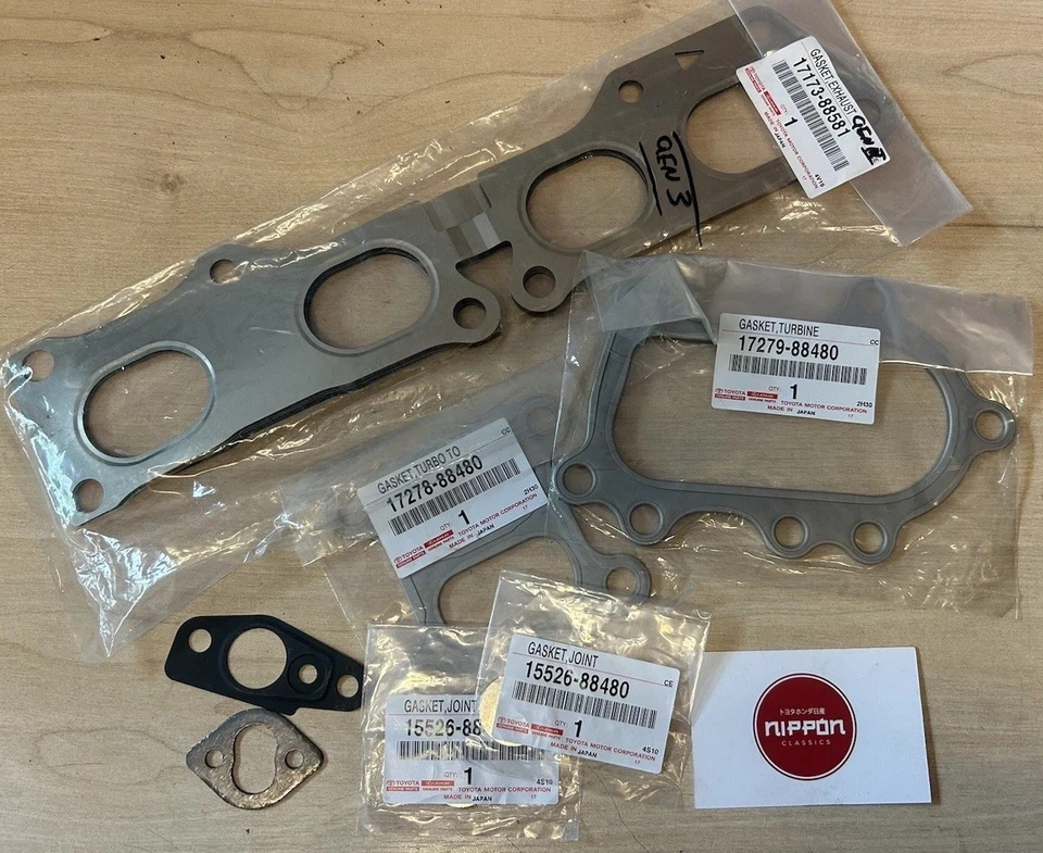 Toyota 3SGTE Gen3 CT20b MR2 Turbo Celica GT-4 - Kit de sellado de junta turbo y colector Foto 1 de 1