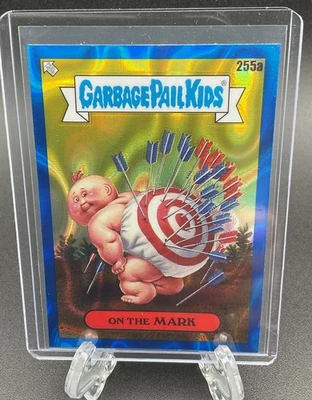 Garbage Pail Kids Chrome 7 - On The Mark 255a - Blue Lava - #012/149 - GPK - Image 1 of 4