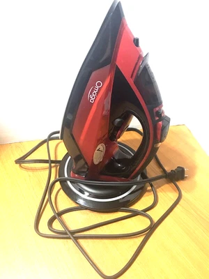 Plancha Inalámbrica 1500W Ropa Plancha de Vapor con 11.84Ozs Rojo Agua Omaiga OB KB-950RV Foto 1 de 4