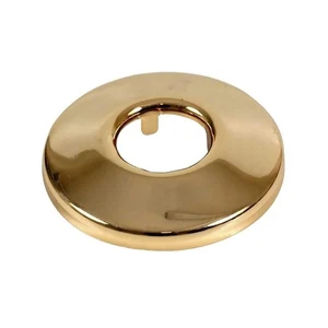1/2" (20mm) Brass Golden Plated Cone Stainless Steel Pipe Collar - Picture 1 of 4