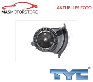 HEIZUNGSGEBLÄSE GEBLÄSEMOTOR INNENRAUMGEBLÄSE VORNE TYC 528-0012 H NEU - Picture 1 of 5