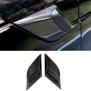 For LR Range Rover Sport 2023-2025 Air Vents Grille Fender Trim Dry Carbon Fiber - Picture 1 of 12