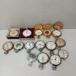 Lotes de trabajo relojes mecánicos de parada/bolsillo sin probar - Imagen 1 de 9