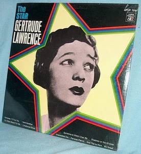 LP FACTORY SEALED Gertrude Lawrence THE STAR Audio Fidelity AFLP 709 - Imagen 1 de 1